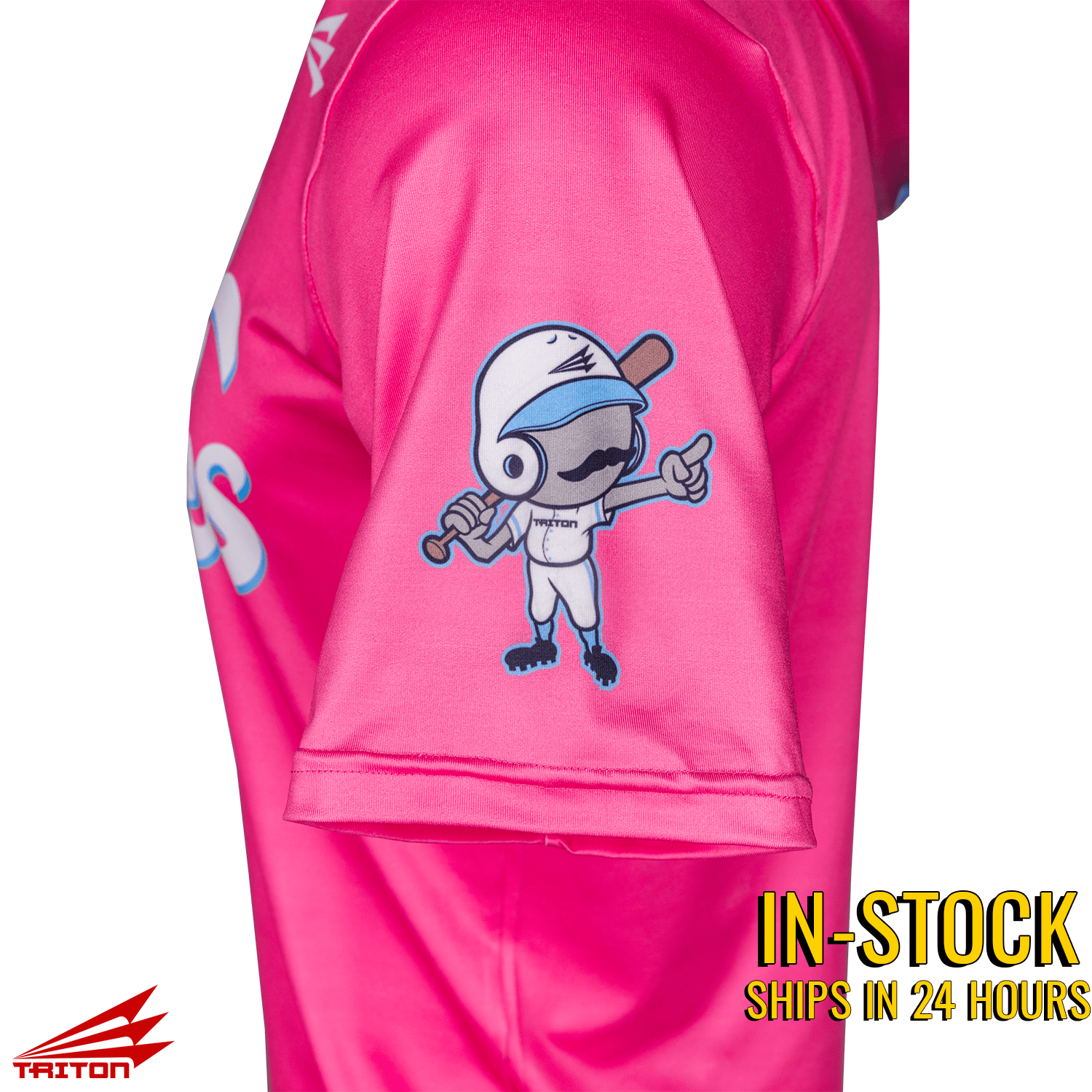 Daddy Hacks Baseball HyperMAX Short Sleeve Cotton Candy Hoodie