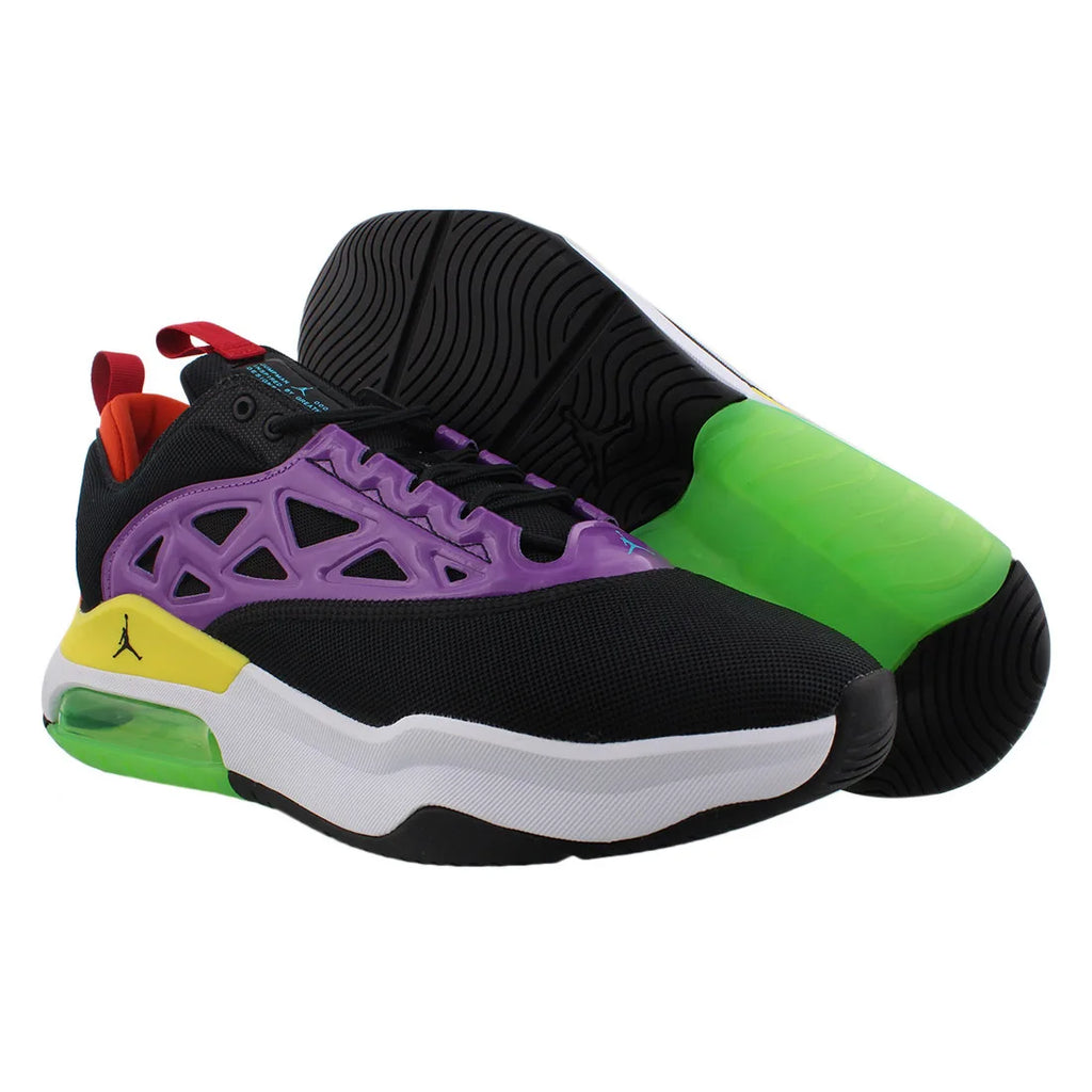 Jordan Air Max 200 Xx Womens Shoes Color: Black/Laser Blue/Purple  100% Authentic