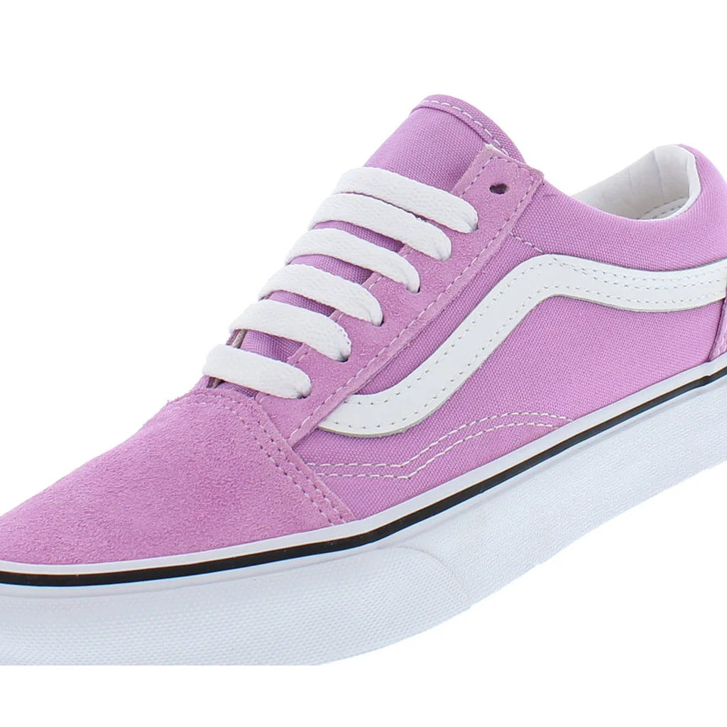 For Old Skool Unisex Skateboarding Shoes Orchid/True White Color | 100% Authentic Made in China Model MSS-VN0A3WKT3SQ