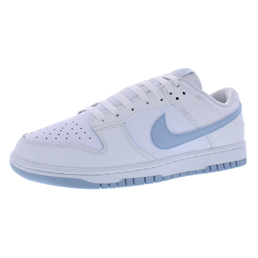 For Dunk Low Retro Men's Shoes DV0831109 White/Light Armory Blue Breathable Mesh Fashionable Trend Spring/Summer Walking