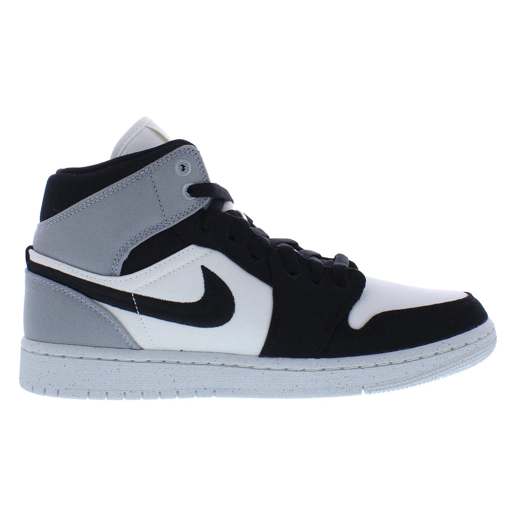 For for Air for 1 Mid SE Womens Shoes Model MSS-DV0427100 Color Sail/Black/Light Steel Grey 100% Authentic