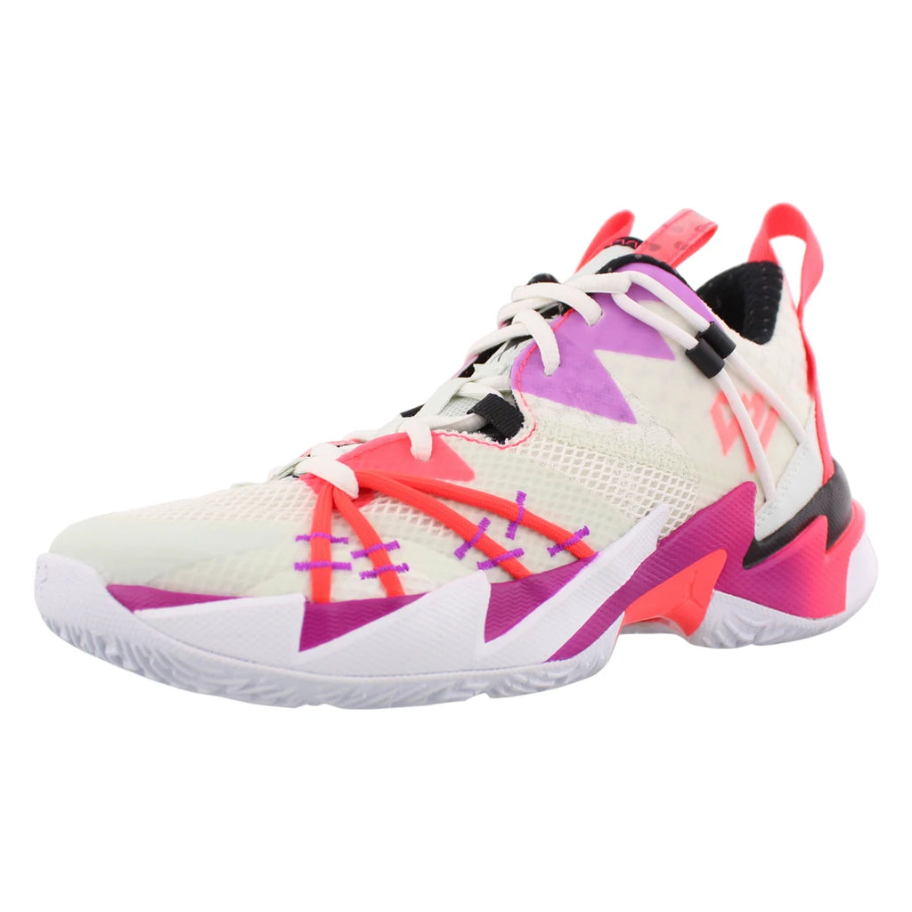 Jordan Why Not Zer0.3 Gs Girls Shoes Color: Sail/Black/Spruce Aura  100% Authentic