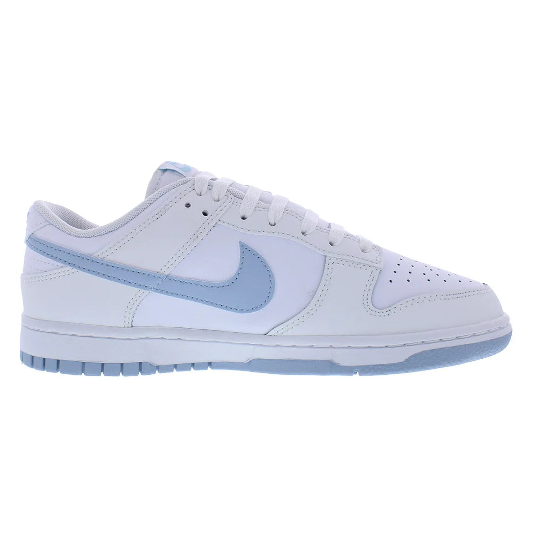 For Dunk Low Retro Men's Shoes DV0831109 White/Light Armory Blue Breathable Mesh Fashionable Trend Spring/Summer Walking