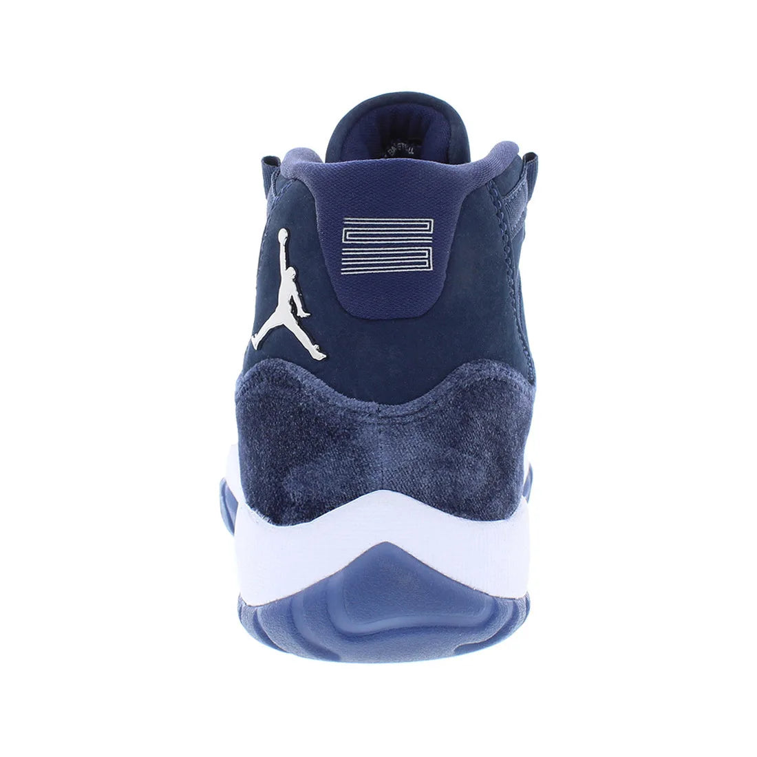 For for Air for 11 Retro Womens Shoes Model MSS-AR0715441 Color Midnight Navy/Metallic Silver 100% Authentic