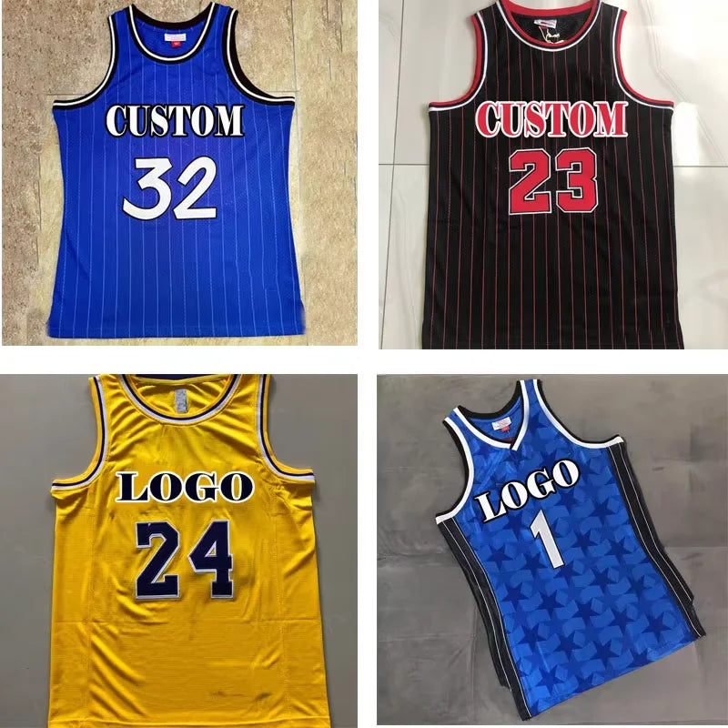 Wholesale High Quality Plus Size Basketball Jersey Custom with Logo Breathable Design New Stitch Jerseys for 30 Teams