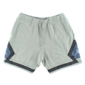 Jordan Legacy Aj13 Men's Active Gym Shorts XS/XS Grey with Embroidered Logos Woven Polyester Plain Dyed - 100% Authentic