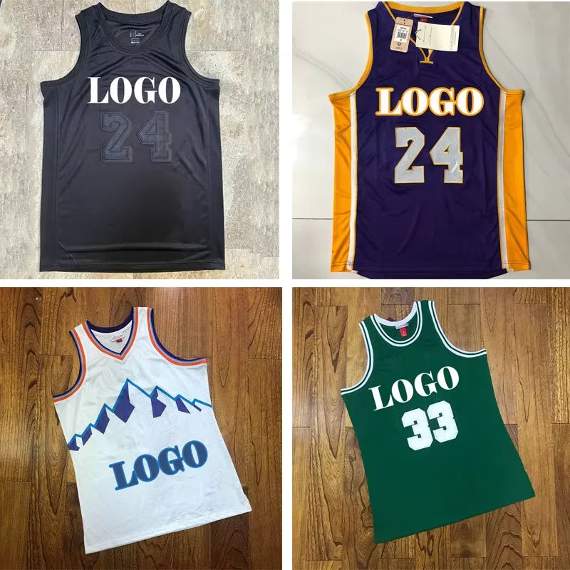 Wholesale High Quality Plus Size Basketball Jersey Custom with Logo Breathable Design New Stitch Jerseys for 30 Teams