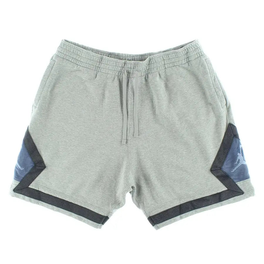Jordan Legacy Aj13 Men's Active Gym Shorts XS/XS Grey with Embroidered Logos Woven Polyester Plain Dyed - 100% Authentic