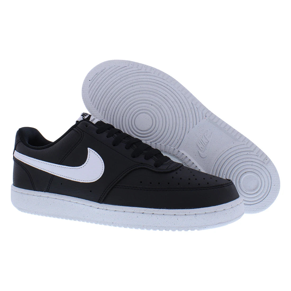 For Men's Court Vision Low Next Nature Running Shoes Black/White Color Vietnam Origin Model DH2987001 | 100% Authentic
