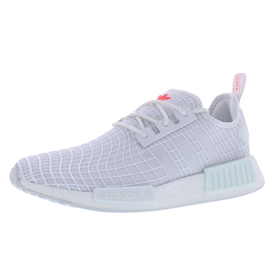 For Originals NMD_R1 Men's Running Shoes Cloud White/Solar Red/Cloud White | 100% Authentic Made in Vietnam