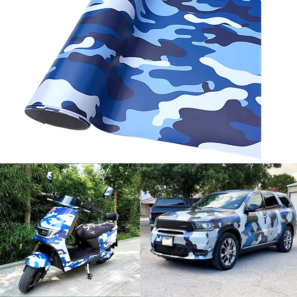 NEWAY 30X150CM Digital Design  Camouflage Car Anime Decorative Vinyl Sticker Camo SUV Motorcycle Vinyl Wrapping Film