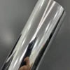 1.52*18m Roll Super Gloss Mirror Metallic High Stretch Chrome Mirror Film Automotive PVC Vinyl Film 8MIL Thick UV 99% IR 80%