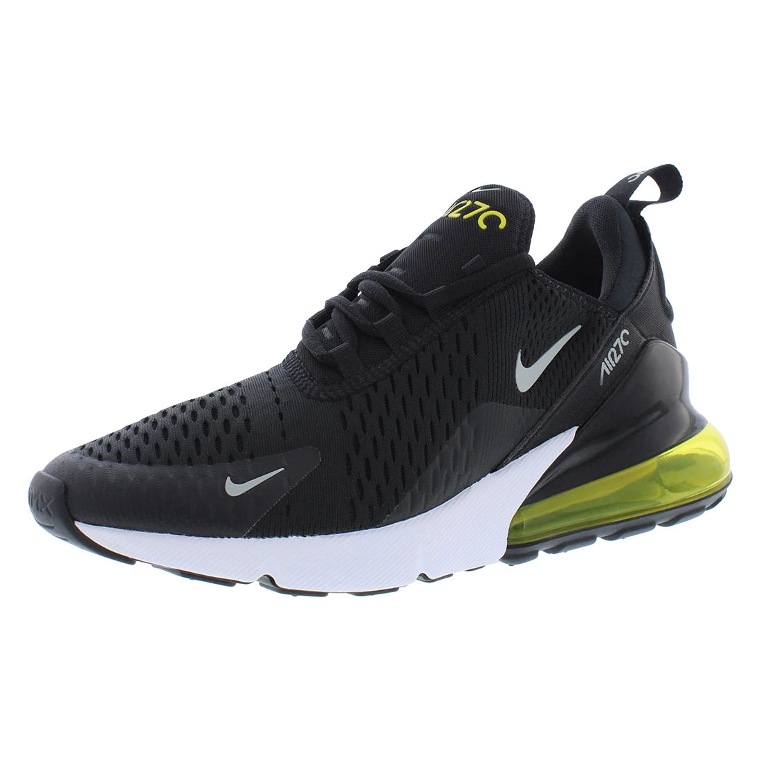 For Men's for 270 Athletic Shoes Black/Light Smoke Grey Breathable EVA Mesh Insole Summer Trails Vietnam | 100% Authentic