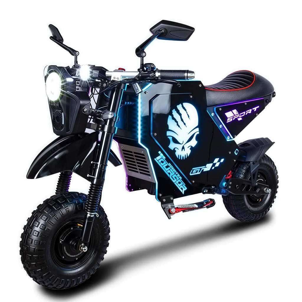 Free Shipping  GT-M10 10000W72V50AH Battery with 150 km Range NFC Electric Scooter Equipped with 14 Inch Off-road Tires