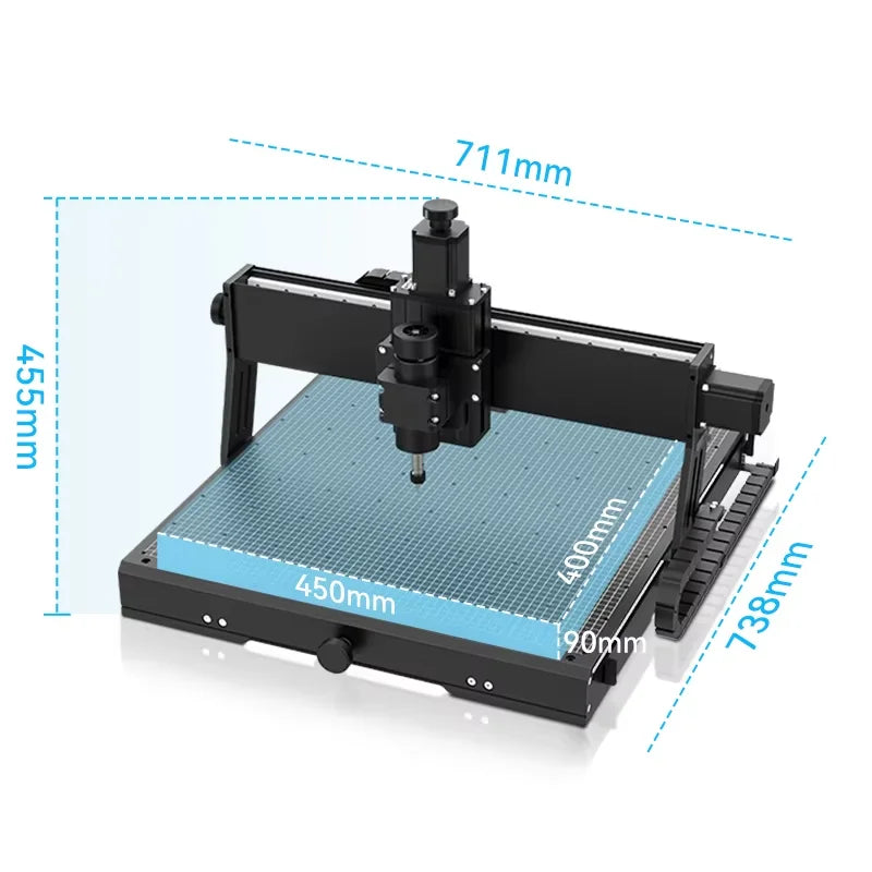 500W Spindle 4540 CNC Machine 3 Axis Metal Milling Engraving Small CNC Machine for Metal Acrylic