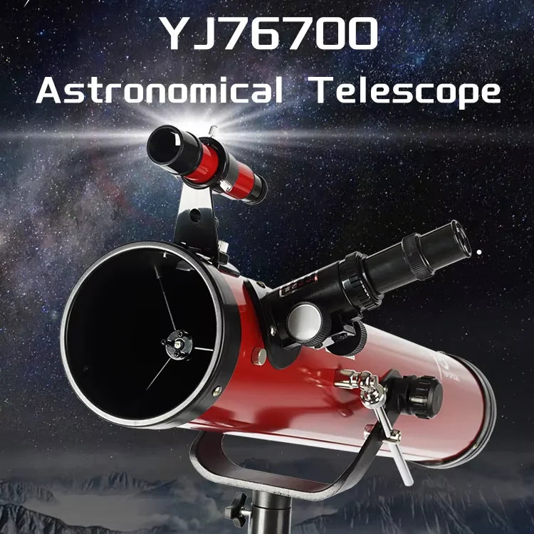 Reflecting Astronomical Telescope for Kids and Adult Camping Gifts with Stable Aluminum Alloy Tripod Carrying Bag