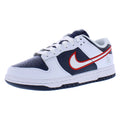 For Women's Dunk Low Premium Shoes Vietnam Made Model MSS-DZ2780100 White/University Red/Obsidian Crystal Craft Design | 100%