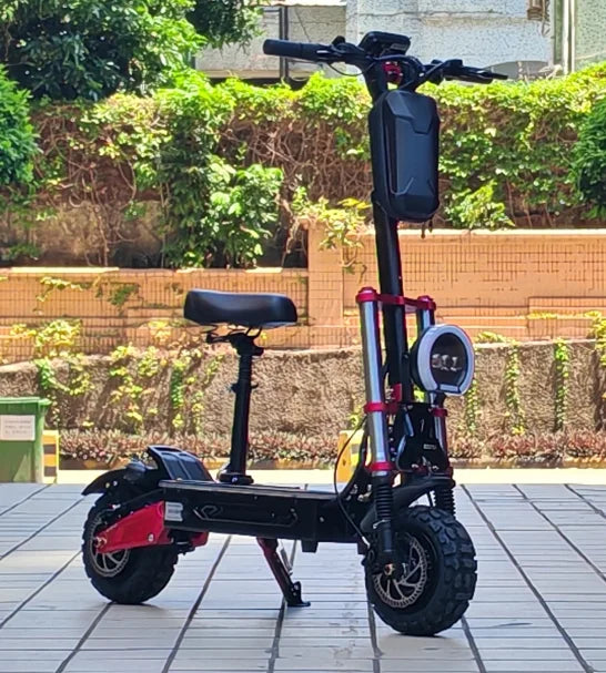 US Warehouse Adult Scooter NFC App Control 6000w Dual Motor Fast Speed Long Range 11inch Off Road Electrical Electric Scooter