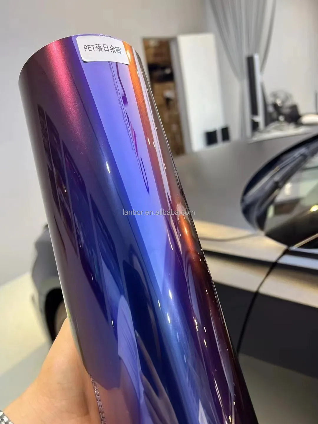 2024 Hot Sales New PET Chameleon Auto Wrapping Vinyl Sticker /auto Wrapping Foil 1.52*18m/roll