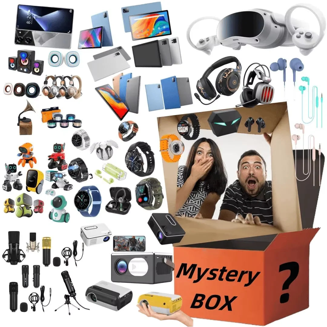 2025 3C Gadget Electronic Product Lucky Gift  Has Chance Open Gaming Wireless  Earphone Smart Speaker Smart Watch