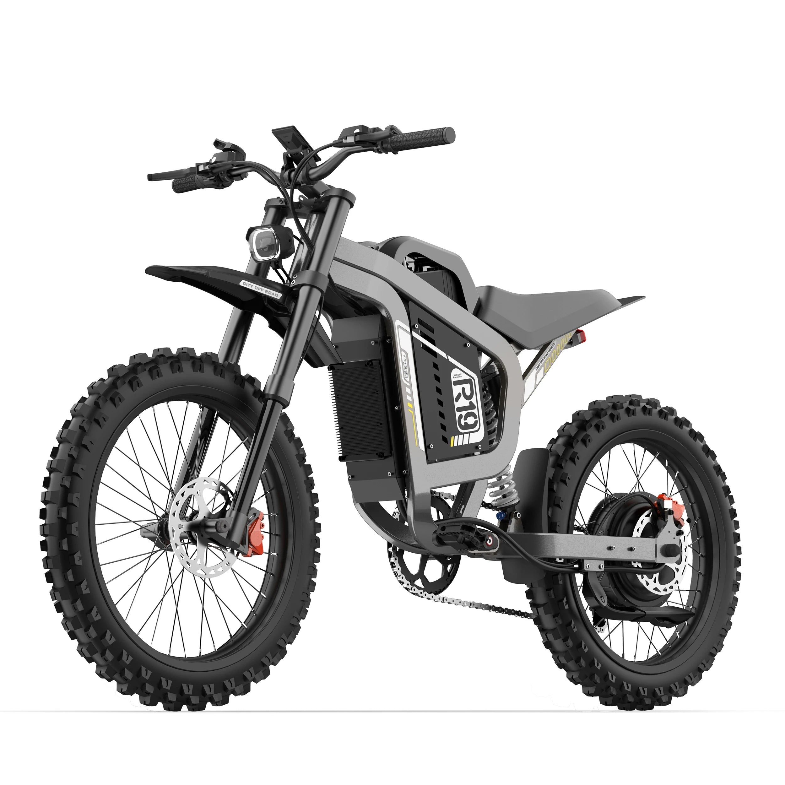 Drop Shipping High-Speed 50mph Electric Dirt Bikes with 100km Range 72V 40Ah Electric Mountain Bikes Off Road E-bikes