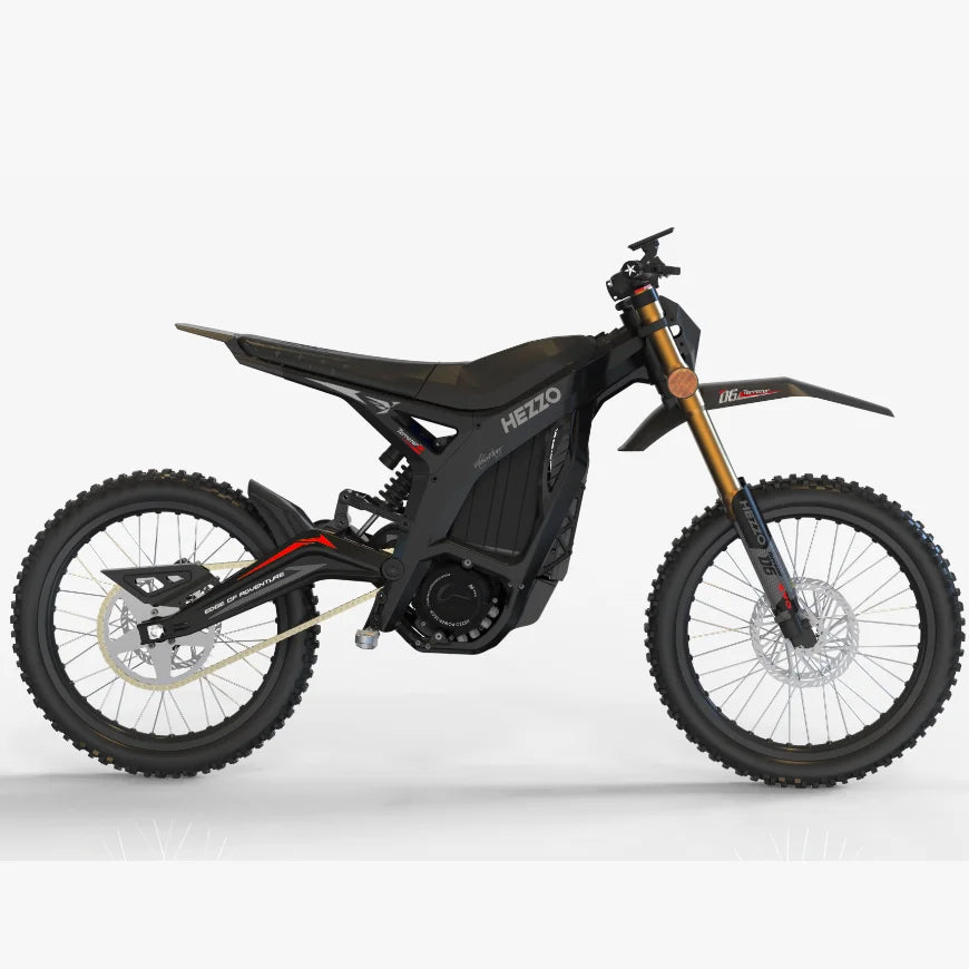 HEZZO D6PRO Ebike 72V 13000W Electric Dirt Bike 40Ah 90km/h 400Nm 135Km Waterproof Off-Road Electric Motorcycle