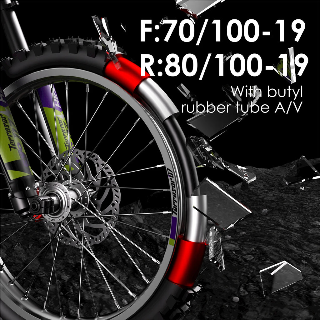 HEZZO D6PRO Ebike 72V 13000W Electric Dirt Bike 40Ah 90km/h 400Nm 135Km Waterproof Off-Road Electric Motorcycle
