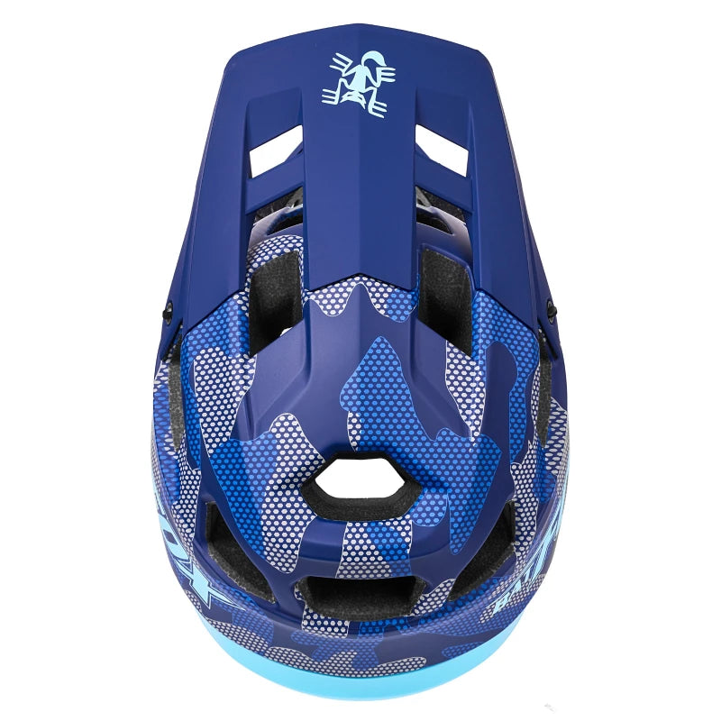 CPSC ASTM F1952 EN1078 CE Approved Full Face Dirt Bike Helmet with Double Visors MTB Mountain Bike Design LA015-109