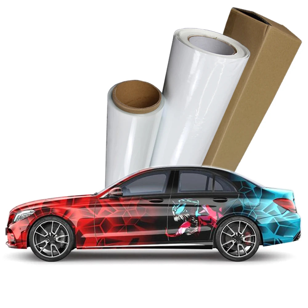 Neway Automotive Film Printable Media For Car Body Outdoor Advertising Self Adhesive Vinyl Decal Sticker Roll