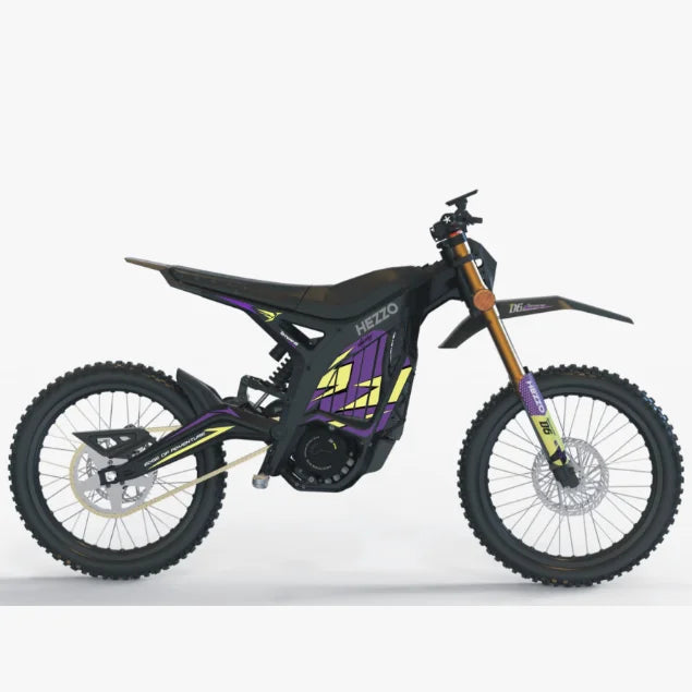 HEZZO D6PRO Ebike 72V 13000W Electric Dirt Bike 40Ah 90km/h 400Nm 135Km Waterproof Off-Road Electric Motorcycle