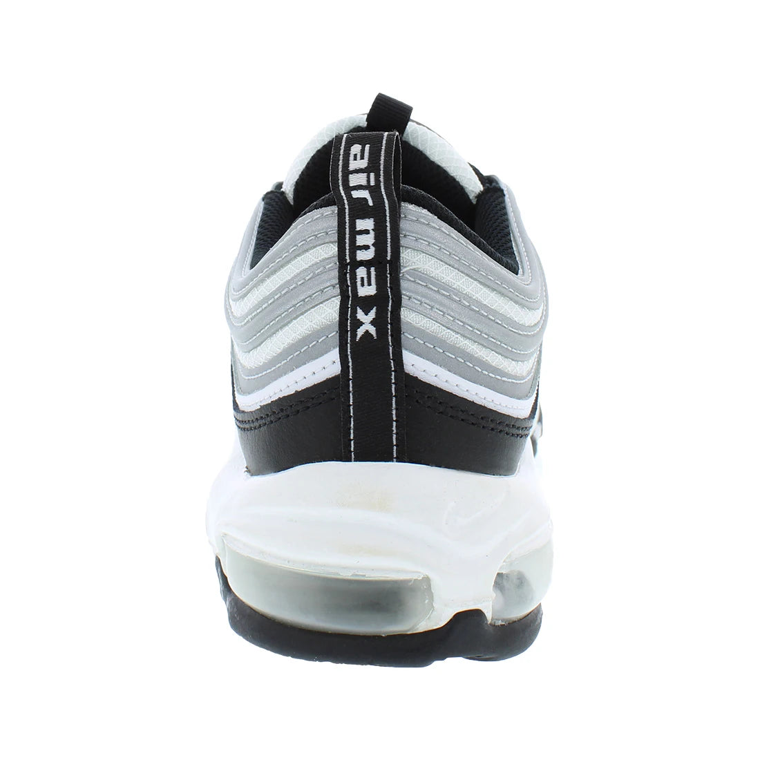 For for 97 Men's Athletic Shoes in Black/White/Reflect Silver Breathable Trail Summer & Spring-Vietnam Made 100% Authentic