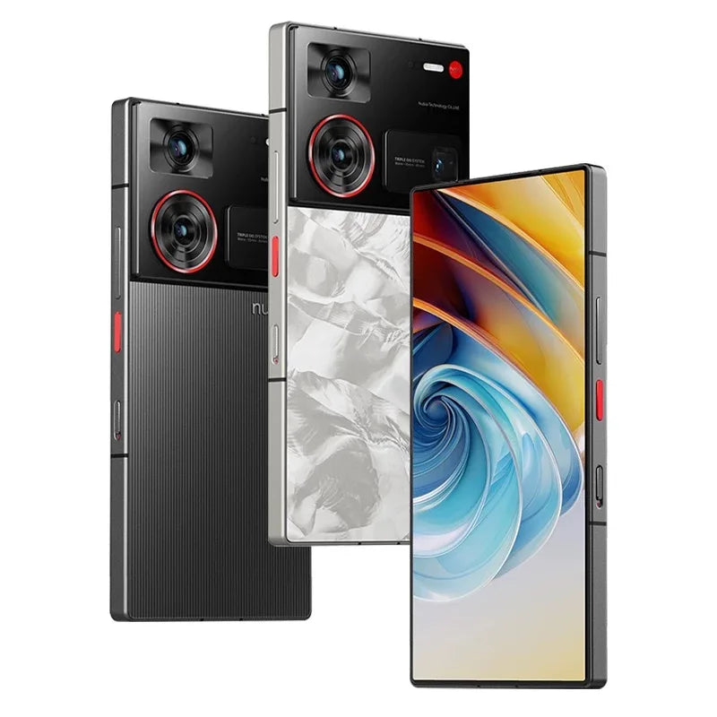 New nubia Z60 Ultra Leading 5G Mobile Phone Snapdragon 8 Gen 3 24GB+1TB 6.8" 6000mAh Big Battery 80W Charger Support NFC