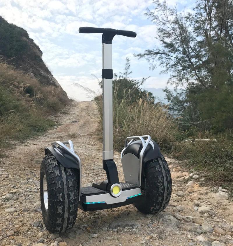 80km Range 2022 Two Wheels Offroad Seaside Self Balancing Walk 2 Wheel Stand up Scooter Electric