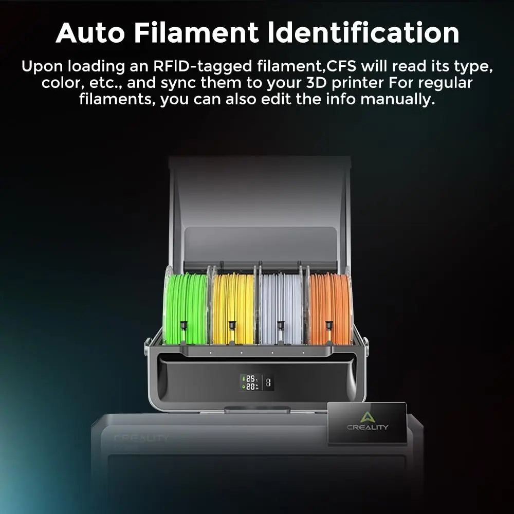 New Creality Hi Combo 3D Printer Model Multi-color Desktop 3D Printing With Intelligent CFS Fast Print Speed 500 Mm/s