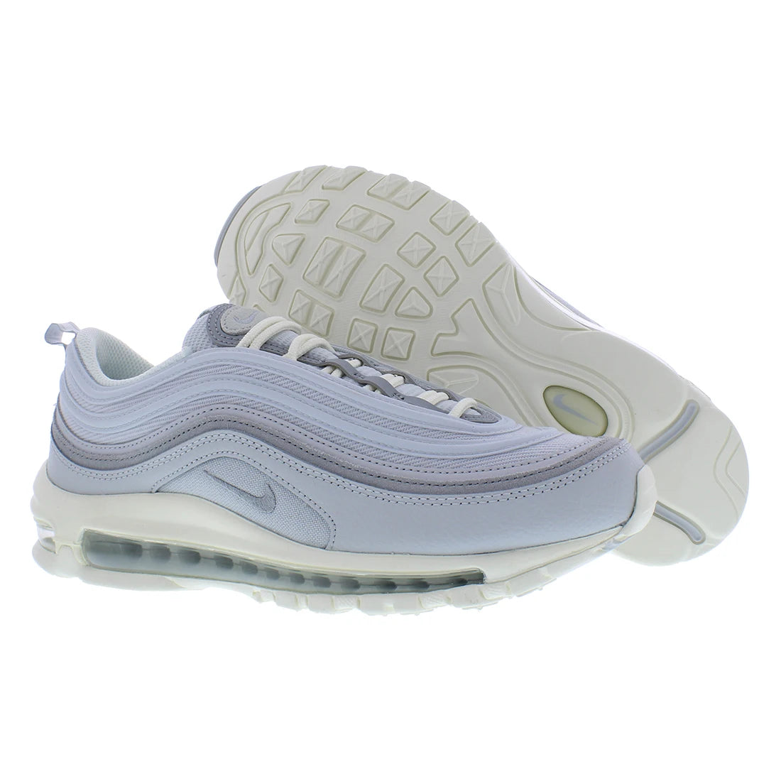 For for 97 SE Men's Athletic Shoes Pure Platinum/Wolf Grey Color Breathable EVA Mesh Spring/Summer Made Vietnam | 100%