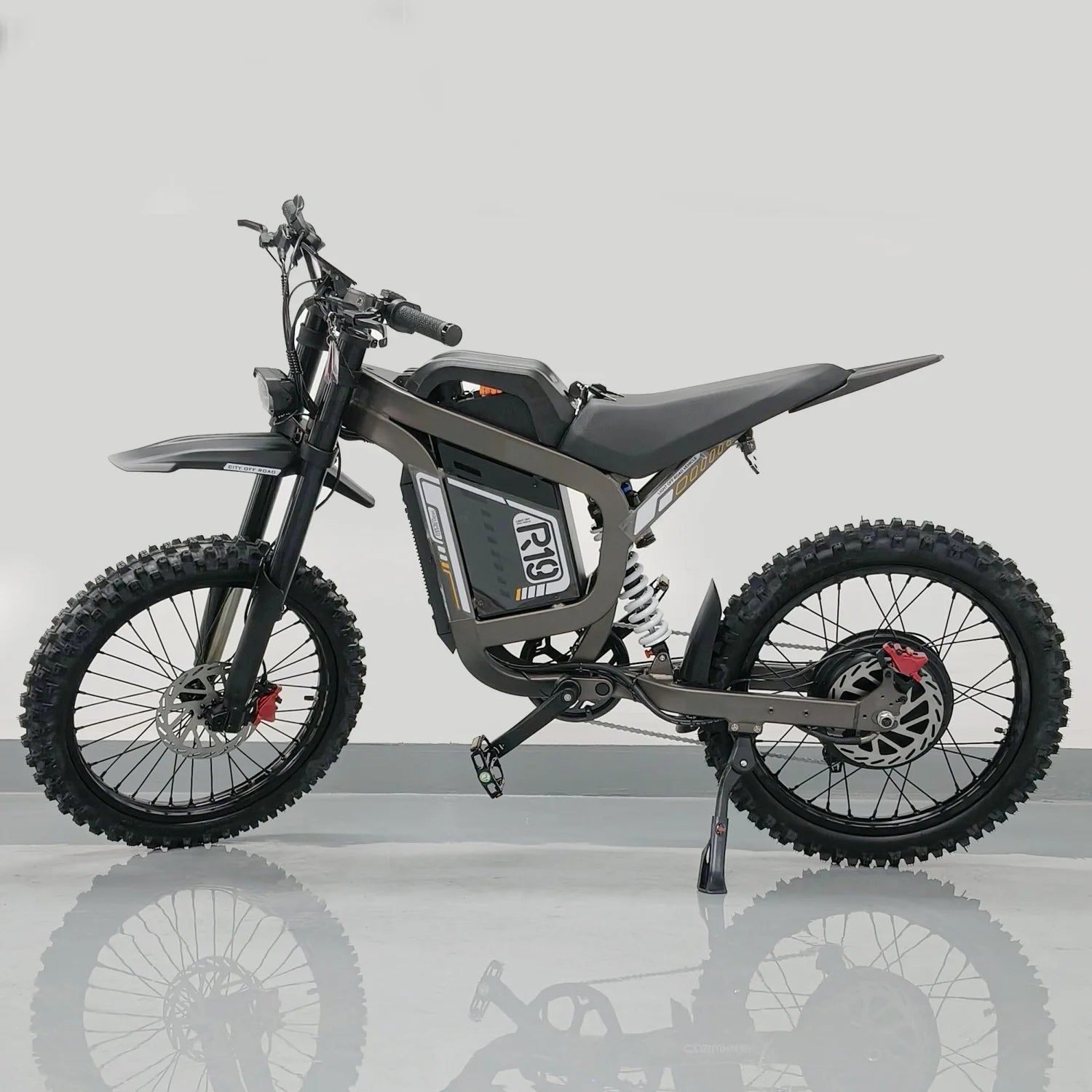 Drop Shipping High-Speed 50mph Electric Dirt Bikes with 100km Range 72V 40Ah Electric Mountain Bikes Off Road E-bikes
