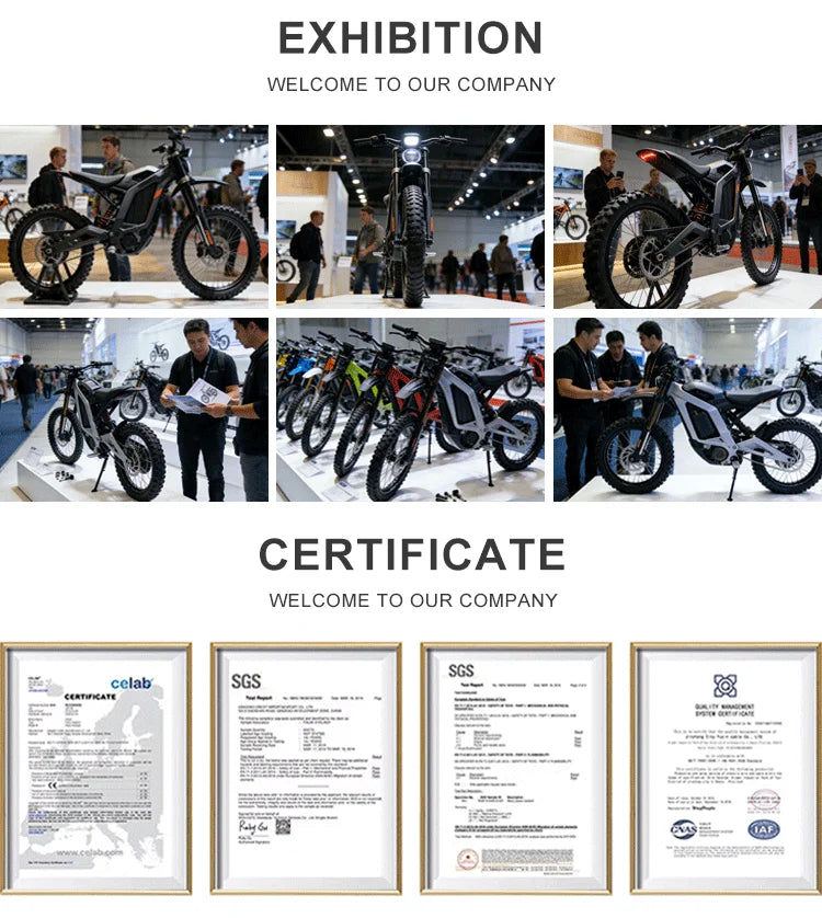 For COSWHEEL GT20 MAX Electric Bike Dual Motor 4000w 40AH Dual Battery Streetbikes for Dirt Mountain Riding EBike Dirt Bike