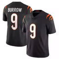 Men's CIN Team Football Jerseys 9 Joe Burrow 1Ja'Marr Chase 2 McPherson Stitched American Football Game Limited Jersey Shirts