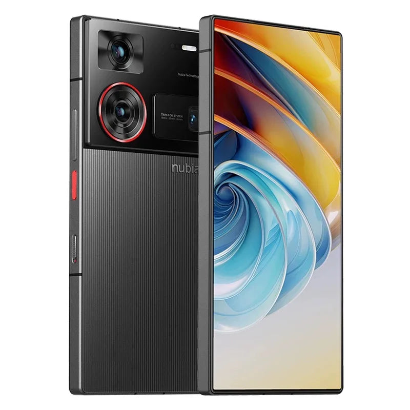 New nubia Z60 Ultra Leading 5G Mobile Phone Snapdragon 8 Gen 3 24GB+1TB 6.8" 6000mAh Big Battery 80W Charger Support NFC