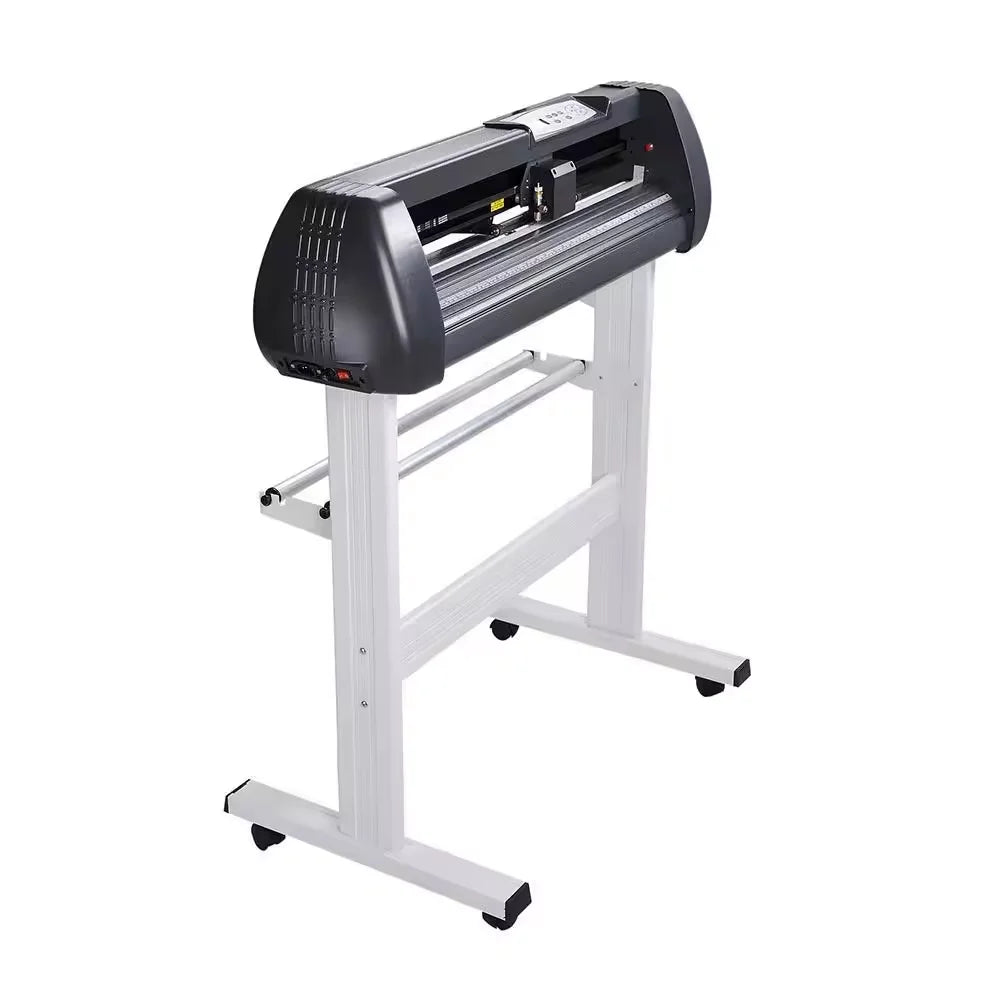 Comb 5 in 1 Heat Press Machine 12"x15" Vinyl Cutter Plotter 28" Desktop USB Port Advertisement Cutting Plotter with Signmaster