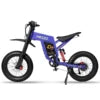 HEZZO Electric Dirt Bike 60V 3000W  Electric Oil Brake 20*4.0 Fat Tire Alu Alloy Frame LED Light 7Speeds Suspension Ebike