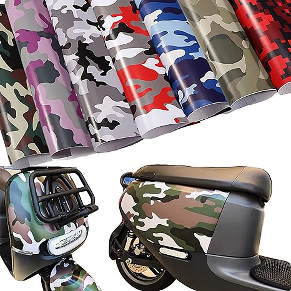 NEWAY 30X150CM Digital Design  Camouflage Car Anime Decorative Vinyl Sticker Camo SUV Motorcycle Vinyl Wrapping Film