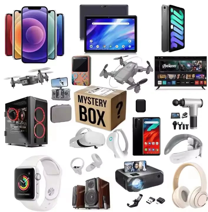 Electronics 3C Lucky Mystery Box Blind Box 100% Surprise High Quality Mistery New Christmas Gift Novelty Random Item Mystery Box