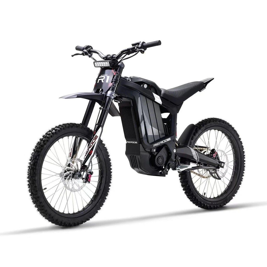 US Warehouse E Dirt Bike Rerode Light Bee 72v 8000W Middrive Ebike 85KM/H 35Ah Long Range 100KM 19" Talaria Electric Motorcycle