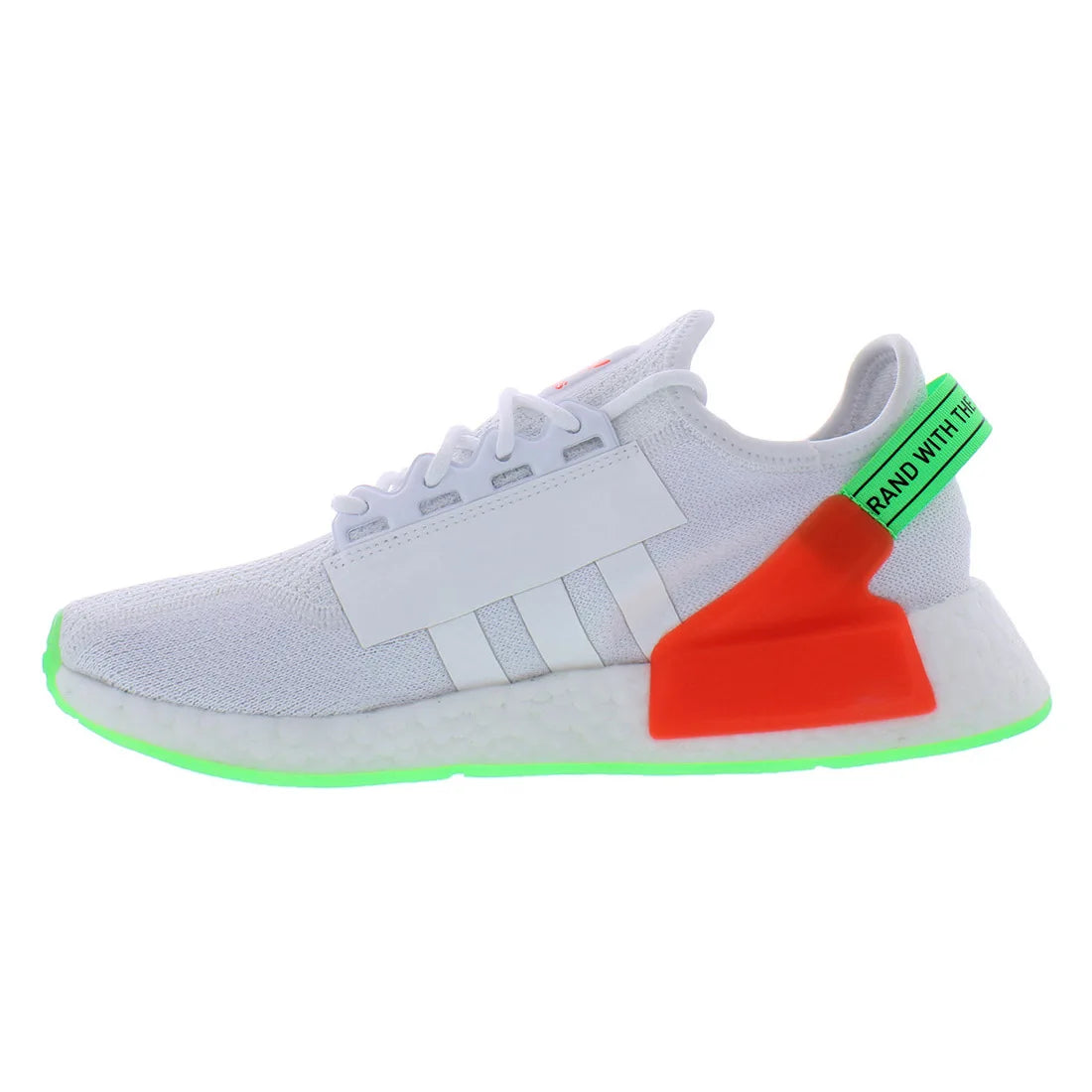 For NMD_R1.V2 Men's Running Shoes White/Green | Vietnam Origin | 100% Authentic