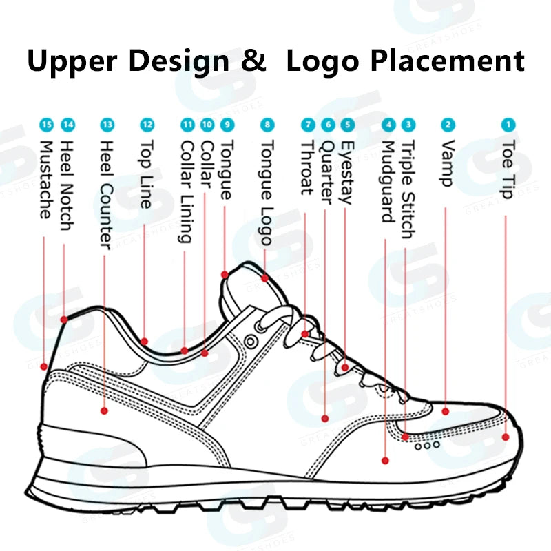 Greatslides Women Sneakers Wholesale,2024 Sporty White Sneaker Shoes,Customised Sneakers Custom Logo