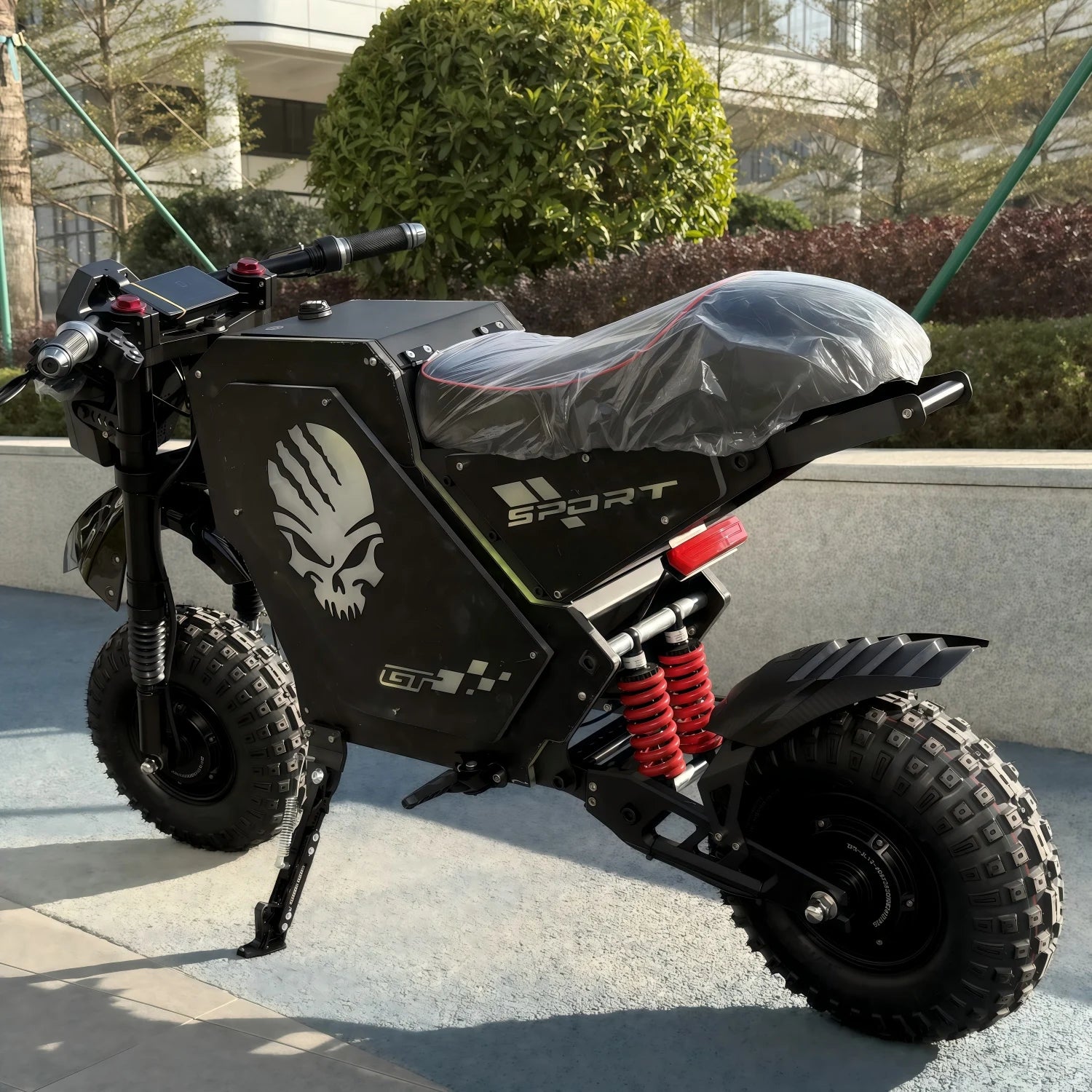 Free Shipping  GT-M10 10000W72V50AH Battery with 150 km Range NFC Electric Scooter Equipped with 14 Inch Off-road Tires