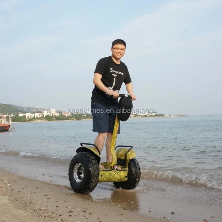 80km Range 2022 Two Wheels Offroad Seaside Self Balancing Walk 2 Wheel Stand up Scooter Electric