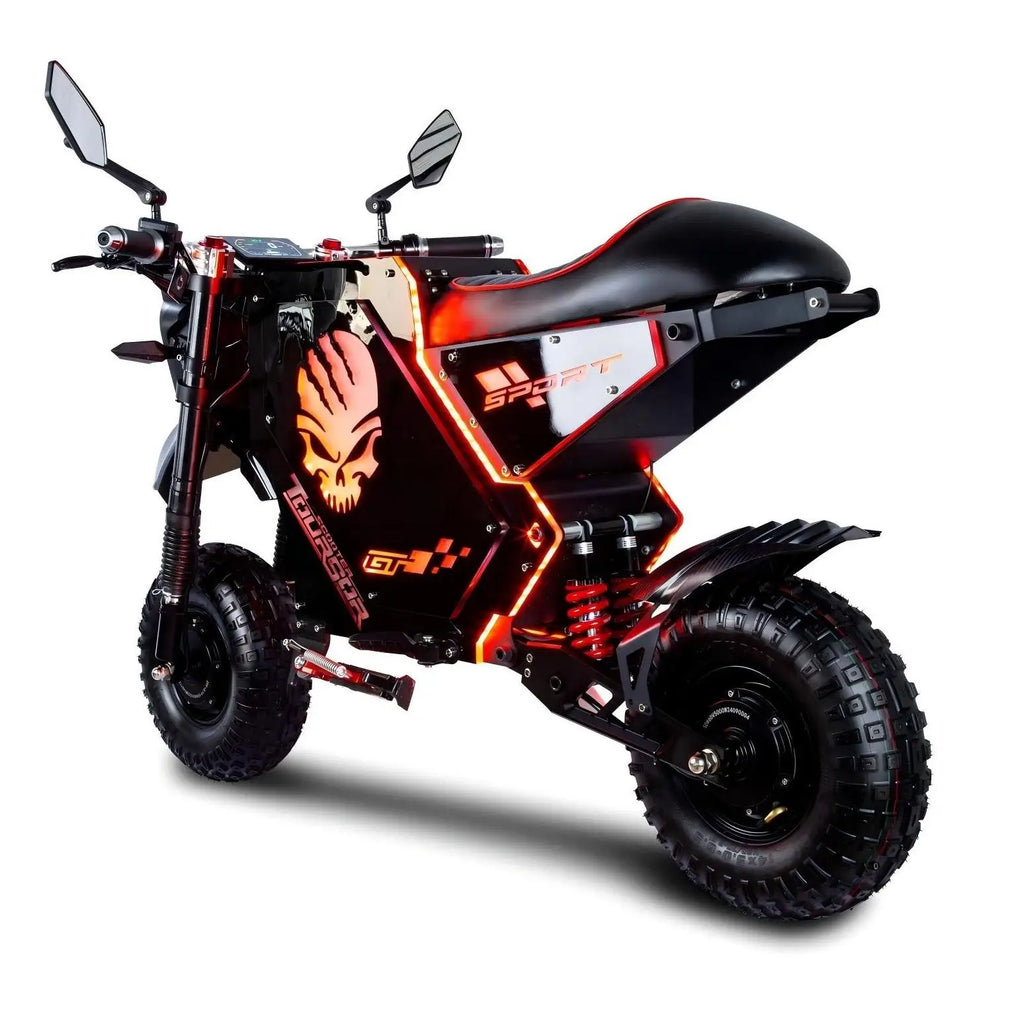 Free Shipping  GT-M10 10000W72V50AH Battery with 150 km Range NFC Electric Scooter Equipped with 14 Inch Off-road Tires