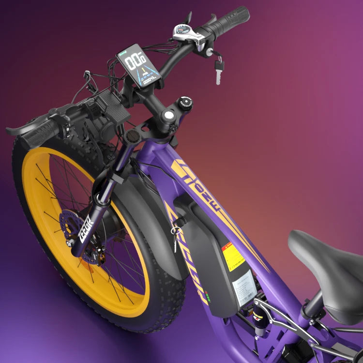 US Stock 48v 2000w Ebike Factory Low Price Fat Tire Electric Bike Full Suspension E-bike Usa Fat Tire Electric Bike